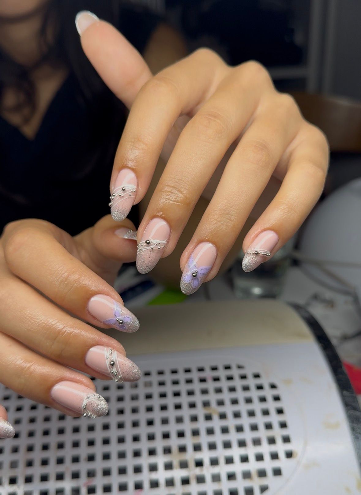 Glitter Magic nail design 3